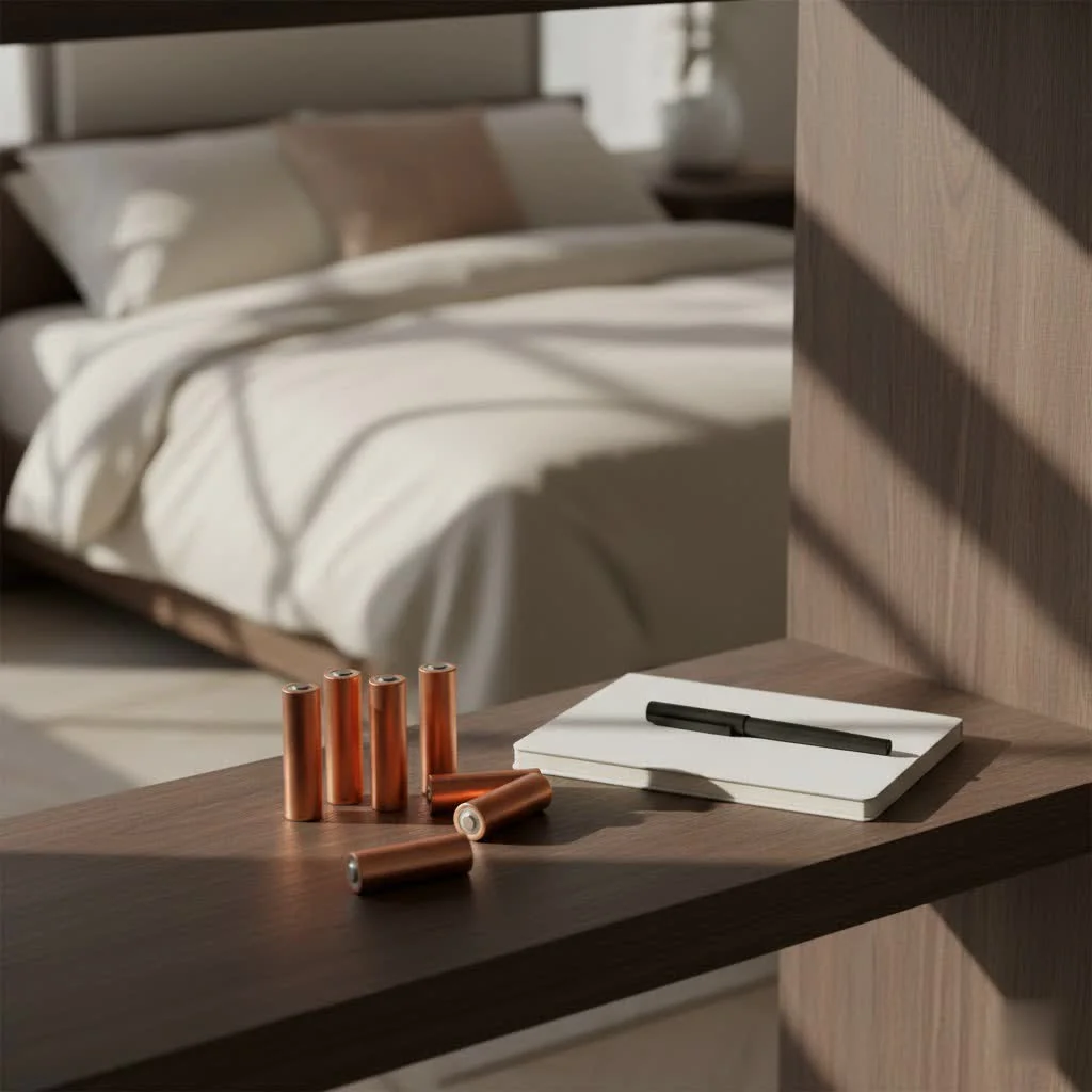 Assortment of rechargeable AA and AAA batteries with a charger